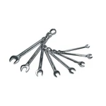 Urrea 1200JM Set Of 8 Combination Wrenches Mirror Polished Tips Rack Metric. Fixed Price $85.86.