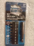 Hex Bit Set, 9-PC By Century Drill & Tool Co., Inc. Fixed Price $16.00.