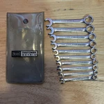 Vtg Sears Craftsman 43443 Metric Ignition Wrench Set 10 Pc Nice Usa. Fixed Price $39.99.