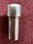 Snap-on 3/8" FCH120 Chrome Socket. Fixed Price $11.00.