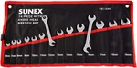Sunex 9914MA Metric Angle Open End Wrench Set, Fully Polished, 6 - 19MM, 14PC. Fixed Price $85.49.