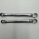 Snap-on Tools Usa 2PC Sae 6PT Short Offset Box Wrench XS1012S & XS1214S. Fixed Price $28.99.