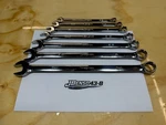 Snap-on Tools Usa Used 7PC Sae Long Length Combo Wrench Set OEXL707B. Fixed Price $249.95.