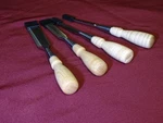 2016 Stanley 750 Series Four Piece Chisel With Custom Curly Maple Handles Wow. Fixed Price $175.89.