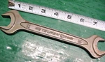 Netsuren Jis B 4630 Open End 22 X 19 Mm M14 M12 H4492 Machinist Wrench Japan. Fixed Price $10.00.