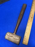 Snap-on Snapon Rawhide Face Hammer Wood Handle Rare!! Used. Fixed Price $100.00.