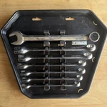 Kobalt Tools Sae Combination Wrench Set 12 Point 3/8" 3/4" 7PC 0338604 85552. Fixed Price $27.95.