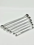 Vintage Craftsman Series Metric Double Box End Wrench Set 6PC 6MM-19MM J5. Fixed Price $79.99.