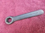 Williams 5/8" Box End Engineers Wrench # 803A, New Old Stock. Fixed Price $14.99.