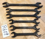 Snap-on Tools Piece Sae. Open-end Industrial Finish Wrench Set 9/16 Inch. Fixed Price $170.00.