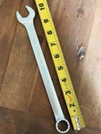 Proto Professional 1218MASD Combination Wrench 18MM Satin Chrome Metric Usa Made. Fixed Price $14.99.