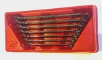 Snap On 7PC 12PT Sae Flank Drive Plus Wrench Set (3/8 3/4") #SOEX707. Fixed Price $189.99.