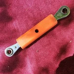 Fargo GP-2214 Linemans Insulated 3/8" 1/2" Ratcheting Box Wrench. Fixed Price $19.99.