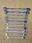 10 Titan Ratcheting Combination Wrench Sae 3/4 11/16 9/16 1/2 7/16 1/4. Fixed Price $37.05.