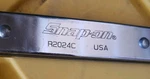 Snap-on R2024C 5/8" 3/4" Ratcheting Box Wrench Very Good. Fixed Price $14.00.