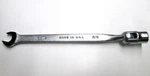 Vintage Easco 69112 Forged Alloy Combo 3/8 Open End Swivel Box *made Usa*. Fixed Price $20.00.
