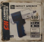 New, Cambell Hausfeld 1/2 Inch Air Impact Wrench AT002000. Fixed Price $40.00.