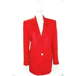Vtg 80S Jh Collectibles Polka Dot Blazer Women's Red White Preppy Pin Up Retro. Fixed Price $17.10.