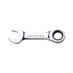 Flzosper 13MM Metric Stubby Box End Head Geared Wrench, 72-TOOTH Ratcheting C.... Fixed Price $17.09.