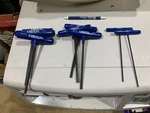 Chesco Hex Wrenches 85413 (1/4"), 85412(7/32"), 85407(7/64") - (lot Of Total). Fixed Price $40.00.