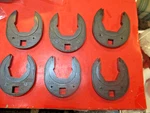 Ratcheting Crowfoot 1/2" Drive 3/8,TO 13/16--LOT Of -new-made Usa. Fixed Price $79.95.