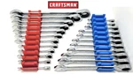 New Craftsman Hand Tools 23PC Full Polish Sae & Metric Mm Ratcheting Wrench Set. Fixed Price $129.95.