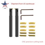 16MM Handle 2.0MM Inner Hole Slotting Tool, Left Hand+right Grooving Holder. Fixed Price $22.90.