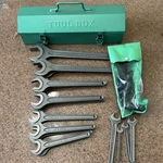 Netsuren Open End Wrench (set Of 10) See Photos Some Are Doubled (16 Total Qty). Fixed Price $175.00.