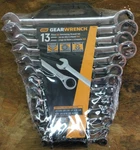Gearwrench KDT9312 13 Piece 72-TOOTH Pt Ratcheting Combination Sae Set. Fixed Price $125.00.