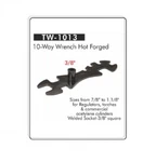 Cylinder Wrench, Way Tanks With 3/8 Square Socket TW1013. Fixed Price $13.95.