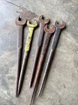 Lot Of 5 Usa Williams Armstrong 1-1/4 Straight Spud Wrench. Fixed Price $100.00.