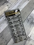 Craftsman Usa Metric 12-18MM 6PC Stubby Wrench Set Vv Series 44111. Fixed Price $55.00.