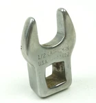 Craftsman -v- 1/2" Open End Crowfoot Wrench Socket 3/8" Drive 43622 Usa. Fixed Price $8.00.