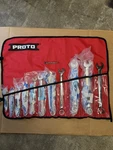 Armstrong Long Combination Wrench Set Full Polish 12 Pieces Sae. Fixed Price $200.00.