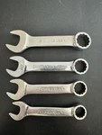 Snap-on Combination Stubby Wrench Bundle / Lot Oxim 13B, 15B, 16 And 18B. Fixed Price $65.00.