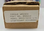Sturtevant Richmont DM22 Flat Beam Torque Wrench 1/4 Drive Priced Sell Pics. Fixed Price $169.95.