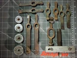 Snap On 2 Jaw Leg Puller Set CJ86-1 5" Gear Pully Pulley Yoke Center. Fixed Price $239.99.