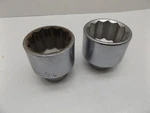 Wright 3/4" Drive 2-1/4" Socket 6172 12 Pt. Kal 2-3/8 1838 Lot Of. Fixed Price $50.00.
