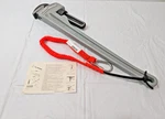 Proto 24" Tethered Aluminum Pipe Wrench 1-1/2" 6" Capacity J824A-TT. Fixed Price $90.10.
