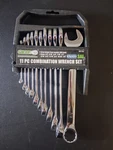 Grip 11 Pc Combination Wrench Set Sae 1/4" To 7/8" Drop Forged Heat Treated Crv. Fixed Price $22.97.