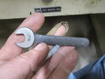 Nos Billings #0 Crinkle Finish 13/32" Single Open End Lathe Machine Wrench Usa. Fixed Price $12.00.