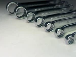 New Facom 7PC 10 Offset Stubby Thin Wall Box End Sae Wrench 1/4-13/16". Fixed Price $60.00.