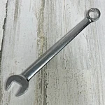 Gray Canada 24MM Metric Combination Open And 12 Pt Box End Wrench M024. Fixed Price $15.50.