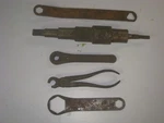 Vintage Tools Lot Nye Nipple Wrench P940 3/8 Tc Closers Lcn T-1157. Fixed Price $26.40.