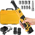 Cordless Electric Ratchet Wrench Set, 550RPM, 45FT-LBS, 16.8V Extended. Fixed Price $68.99.