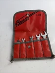Snap On C-52D Wrench Set Sae Red Organizer. Fixed Price $49.99.