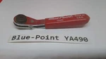 Blue-point YA490 Angled 1/4" Hex Drive Reversible Ratcheting Bit Wrench Snap On. Fixed Price $30.00.
