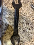 Vintage J.h. Williams Superrench 1040 Chrome Alloy Large 13.5 Wrench Usa Tool. Fixed Price $15.00.