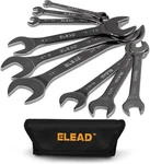 Elead Super Thin Open-end Wrench 9-PIECE Sae 1/4" To 1-1/16", Black. Fixed Price $29.33.
