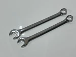 Crescent 2PC Metric Full Polish Wrench Set Lot - CCW28 (17MM) & CCW29 (18MM). Fixed Price $19.99.
